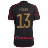 Virallinen Fanipaita Saksa Muller 13 Vieraspelipaita MM-Kisat 2022 - Miesten